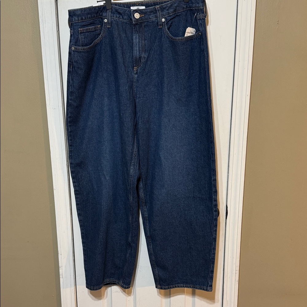 NWT BP Barrel Mid-Rise Jeans Anderson Wash Size 32